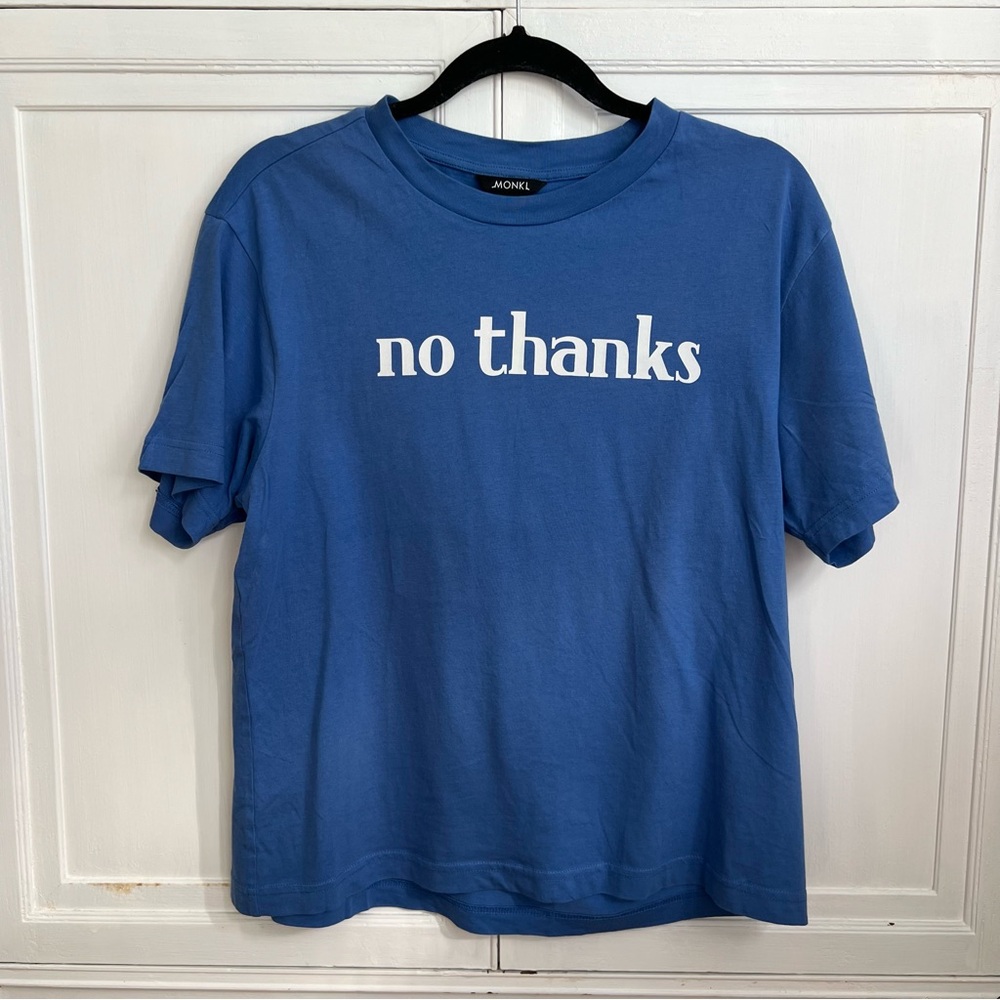 Monkl “No Thanks” tee